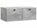 Wall-Mounted TV Cabinet Concrete Grey 59.5 x 31 x 30 cm 899218