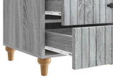 Bedside Cabinet Grey Sonoma 43x 41 x 66.5 cm Engineered Wood 894101