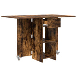 Dinning Table 115 x 70 x 75 cm Engineered Wood Smoked Oak 8006033