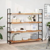 Floating Shelf 160x30x4 cm Oil Finished Solid Wood Acacia 3279627