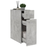 Apothecary Cabinet Concrete grey Engineered wood Compact 804215