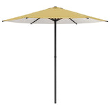 Garden Parasol with Base 230 x 230 cm Polyester Rectangular 42036183
