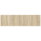 Wall-Mounted Headboard EDE Sonoma Oak Engineered Wood 896057