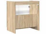 Bathroom under Sink Cabinet Sonoma Oak 78.5 x 37.5 x 81 cm 890106