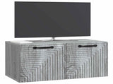 Wall-Mounted TV Cabinet Grey Sonoma 59.5 x 31 x 30 cm 898711