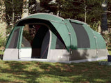 Camping Tent Tunnel 3-Person Green Waterproof 94622