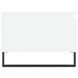 Coffee Table White 90x50x36.5 cm Engineered Wood 830812