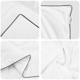 Winter Duvet with Pillow 2 pcs White Down Feather 3376183