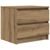 Bedside Cabinet Artisan Oak 50x40x43.5 cm Engineered Wood 856520