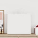 Paper Bags 250 pcs with Handles White 54x15x49 cm 4101850
