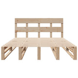 Bed Frame without Mattress 120x200 cm Solid Wood Pine 3302291