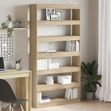 Book Cabinet Sonoma Oak 100 x 30 x 198 cm Engineered Wood 3333926