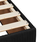 Bed Frame without Mattress Black Single Velvet 3285043