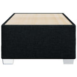 Bed Frame without Mattress Black 90x190 cm Single Fabric 3284438