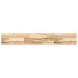 Floating Shelves 2 pcs 120x20x4 cm Untreated Solid Wood Acacia 3279432