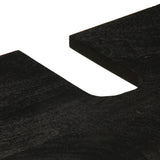 3 Piece Bathroom Furniture Set Black Engineered Wood 3309995
