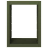 Firewood Rack Green 60x40x80 cm Steel 850999