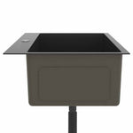 Handmade Kitchen Sink Black Stainless Steel 51515