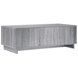 Coffee Table Grey Sonoma 102 x 50.5 x 35 cm Engineered Wood 8011456
