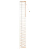 Venetian Blind Oak Look 40 x 250 cm 35 mm Solid Paulownia Wood 42015354
