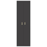 Storage Cabinet Black 60 x 40 x200 cm Steel 3406202