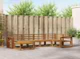Outdoor Sofa Set 6 pcs Natural 3366642