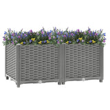 Raised Bed 80x40x38 cm Polypropylene 153294