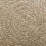 Rug ZIZUR Beige 240x340 cm Jute Look Indoor and Outdoor 4010413