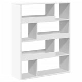 Bookcase White 100x33x125,5 cm Engineered Wood 3309330