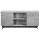 TV Stand 90 x 34.5 x 40 cm Concrete Grey Engineered Wood 8011480