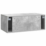 Wall-Mounted TV Cabinet Concrete Grey 78.5 x 41 x 30 cm 898348