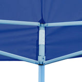 Marquee Blue Oxford fabric, Powder-coated steel 3x6 m Foldable 42506