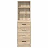 Highboard Sonoma oak 40 x 41 x 135 cm Engineered wood 865048