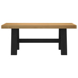 Dining Bench NOAIN 120 x 41 x 45 cm Solid Pine Wood Natural 42020925