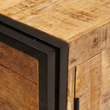 Sink cabinet with Shelf Brown 71 x 33 x 58 cm Solid Mango Wood 4102766