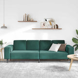 Living Room Couch Dark Green 250 x 77 x 76 cm 3335093