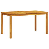 Garden Dining Set 7 pcs Brown Solid Acacia Wood 3375664
