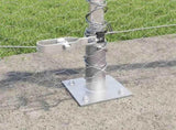 Welded Wire Fence with Concrete Base 100 x 0.4 m 3353855