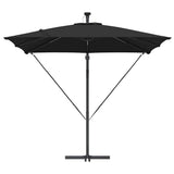 Umbrella Black 249 x 249 x 250 cm Polyester and Aluminium 42003403