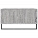 ZNTS Coffee Table Grey Sonoma 104x60x35 cm Engineered Wood 827098