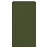 Sideboard Olive Green 67x39x73 cm Steel 841677