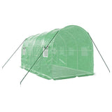 Greenhouse with Steel Frame Green 8 m 4x2x2 m 3188017