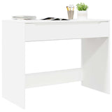 Desk with Drawer White 100 x 50 x 78 cm Engineered Wood 888937
