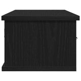 Wall Cabinet Black Oak 60 x 26 x 18.5 cm Engineered Wood 862435