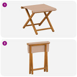 Deck Chair 2 pcs Solid Eucalyptus Wood Taupe 42024900