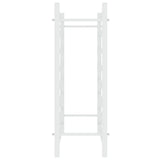 Wine Rack for 48 Bottles White Metal 340908