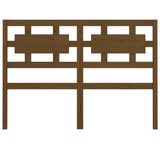 Bed Headboard Honey Brown 145.5x4x100 cm Solid Wood Pine 818043
