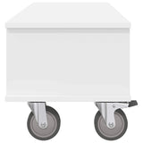 TV Stand White 100 x 35 x 35 cm Engineered Wood 891032