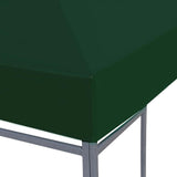 Gazebo Top Cover 310 g/m 3x3 m Green 44779