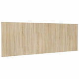 Wall Headboard Sonoma Oak 240x1.5x80 cm Engineered Wood 811055